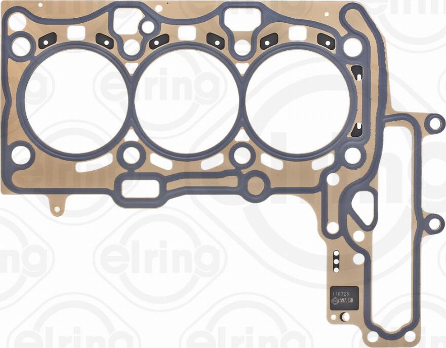 Elring 597.130 - Прокладка, головка цилиндра parts5.com