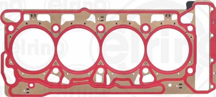 Elring 564.670 - Прокладка, головка цилиндра parts5.com