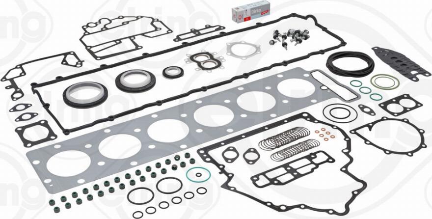 Elring 198.610 - Комплект прокладок, двигатель parts5.com