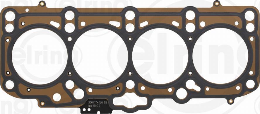 Elring 150.791 - Прокладка, головка цилиндра parts5.com