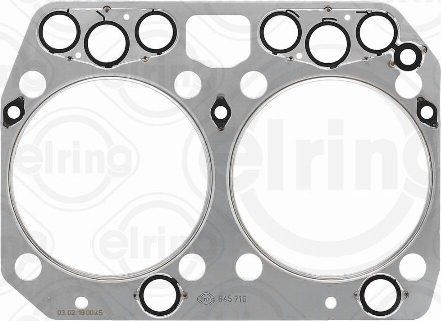 Elring 845.710 - Прокладка, головка цилиндра parts5.com