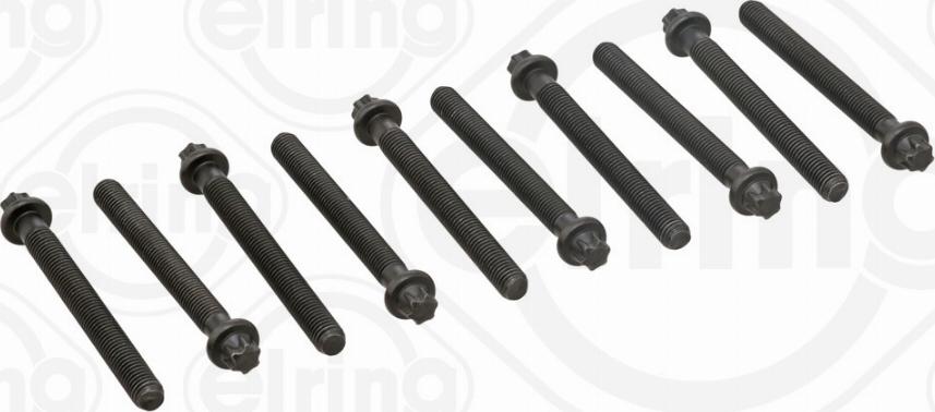 Elring 802.760 - Комплект болтов головки цилиндра parts5.com