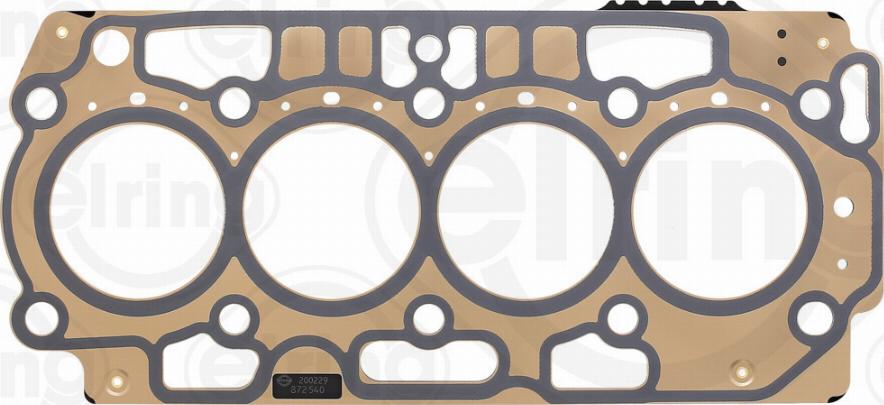 Elring 872.540 - Прокладка, головка цилиндра parts5.com