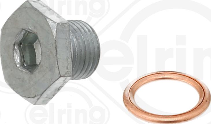 Elring 877.950 - Резьбовая пробка, масляный поддон parts5.com