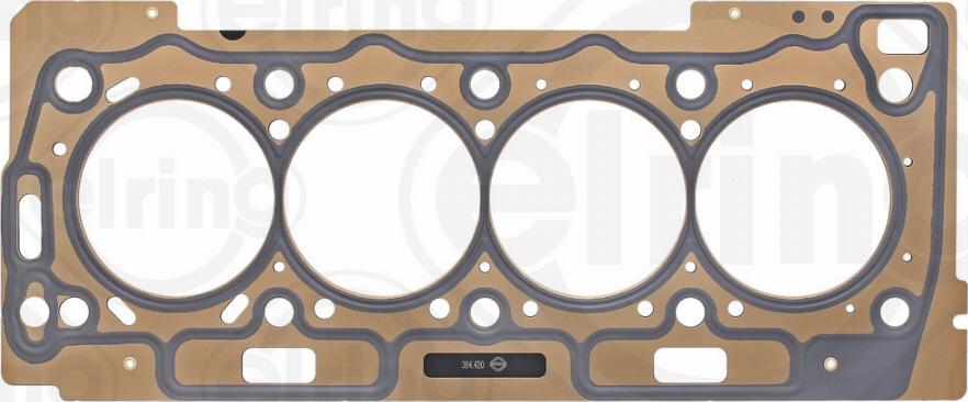 Elring 384.420 - Прокладка, головка цилиндра parts5.com