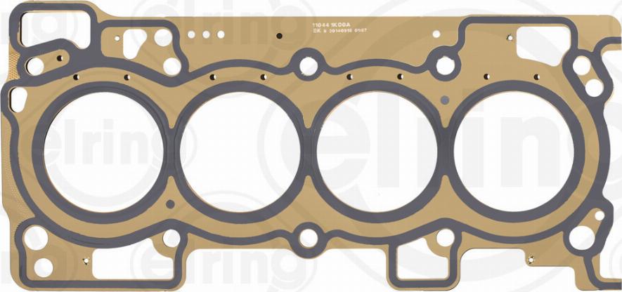 Elring 381.621 - Прокладка, головка цилиндра parts5.com