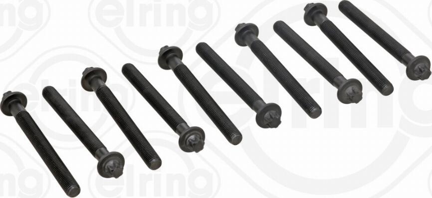 Elring 258.180 - Комплект болтов головки цилиндра parts5.com