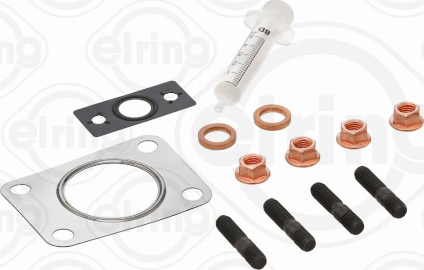 Elring 745.120 - Установочный комплект, турбокомпрессор parts5.com