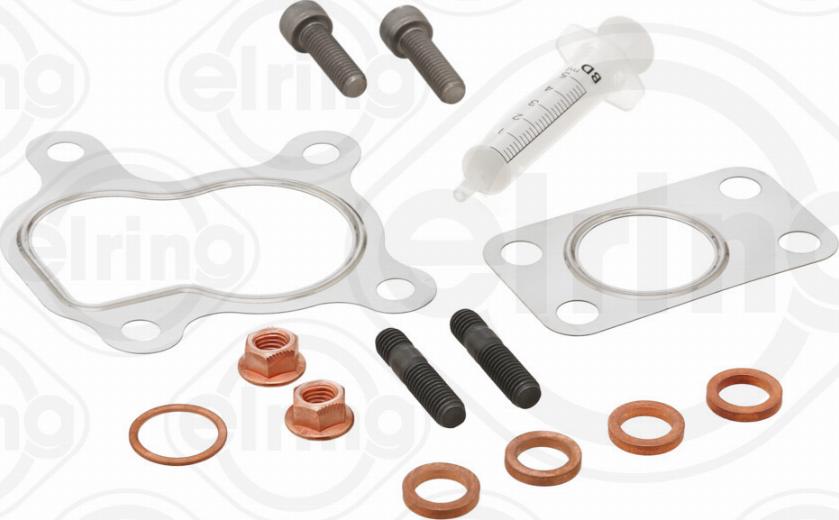 Elring 714.590 - Установочный комплект, турбокомпрессор parts5.com