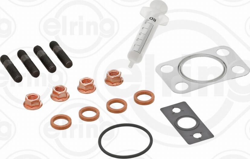 Elring 714.600 - Установочный комплект, турбокомпрессор parts5.com