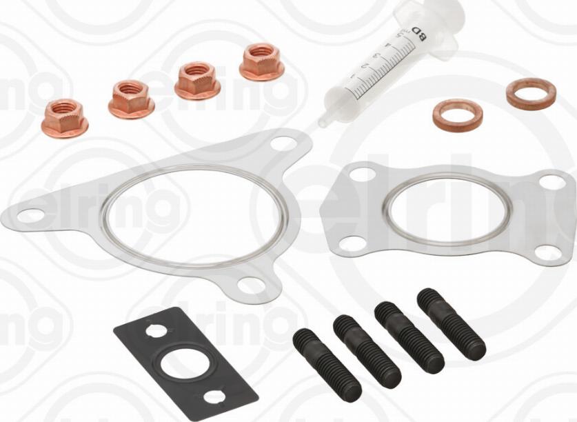 Elring 714.610 - Установочный комплект, турбокомпрессор parts5.com