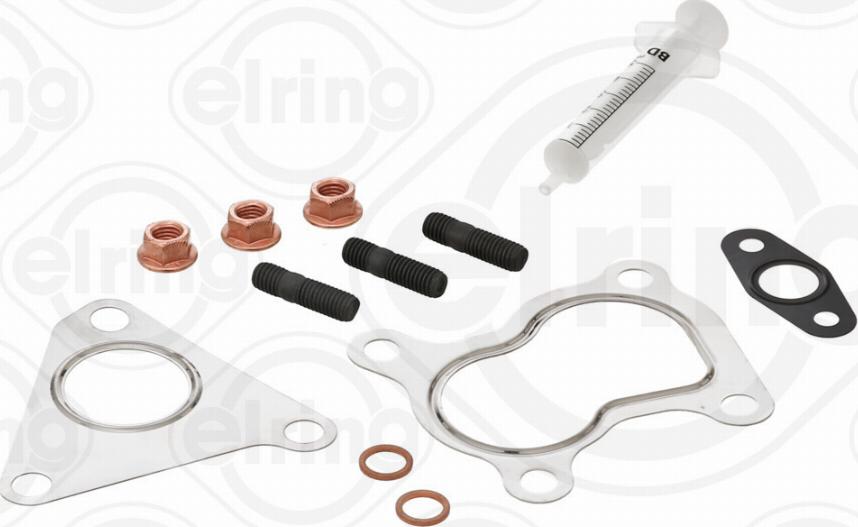 Elring 714.860 - Установочный комплект, турбокомпрессор parts5.com