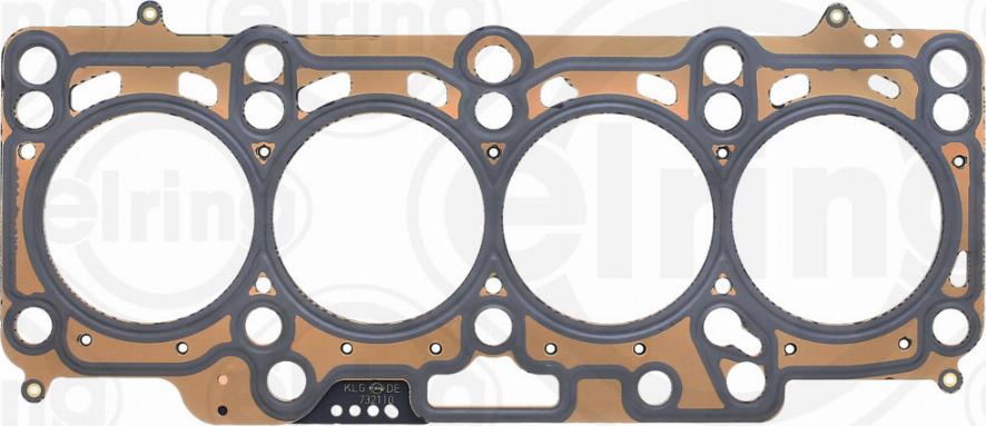 Elring 732.110 - Прокладка, головка цилиндра parts5.com