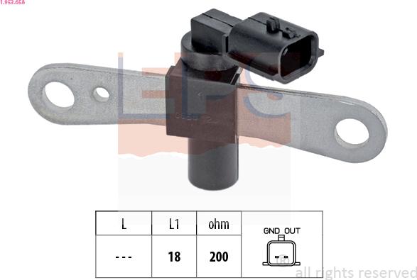 EPS 1.953.658 - Датчик импульсов, коленвал parts5.com