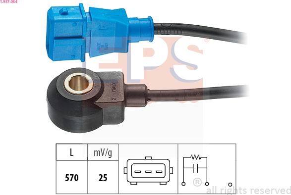 EPS 1.957.054 - Датчик детонации parts5.com