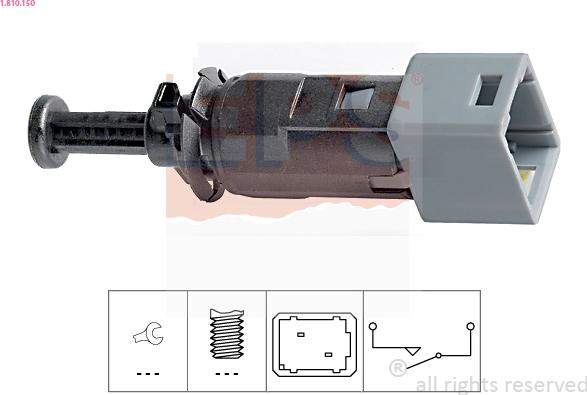 EPS 1.810.150 - Interruptor luces freno parts5.com