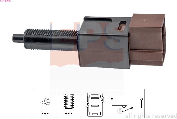 EPS 1.810.265 - Brake Light Switch parts5.com