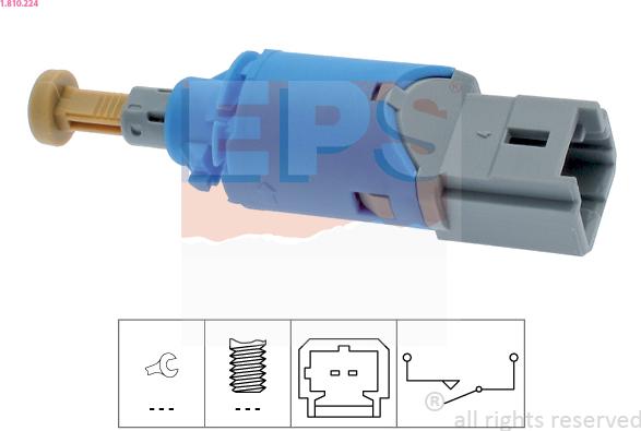 EPS 1.810.224 - Interruptor luces freno parts5.com