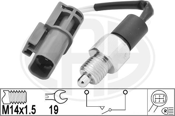 ERA 330942 - Датчик, переключатель, фара заднего хода parts5.com