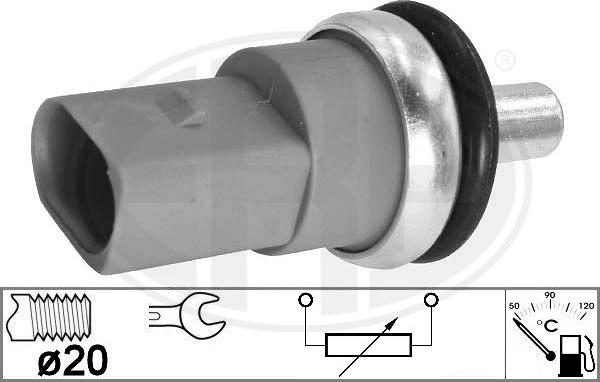 ERA 330971 - Датчик, температура охлаждающей жидкости parts5.com