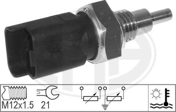 ERA 330495 - Датчик, температура охлаждающей жидкости parts5.com