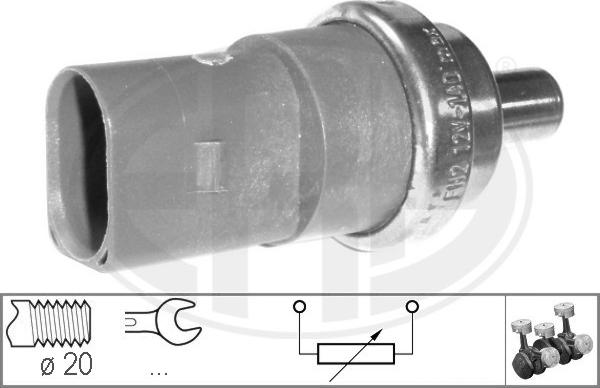 ERA 330546 - Датчик, температура охлаждающей жидкости parts5.com