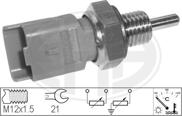 ERA 330551 - Датчик, температура охлаждающей жидкости parts5.com