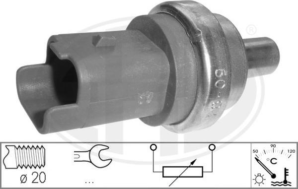 ERA 330502 - Sensor, temperatura del refrigerante parts5.com