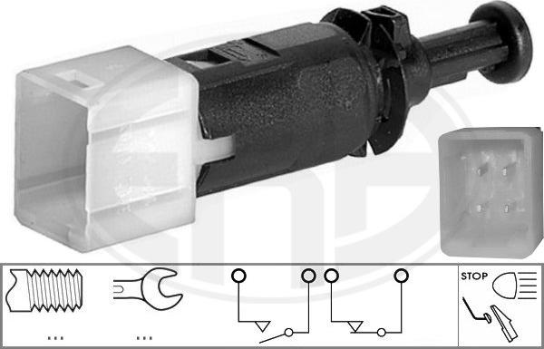 ERA 330510 - Выключатель фонаря сигнала торможения parts5.com