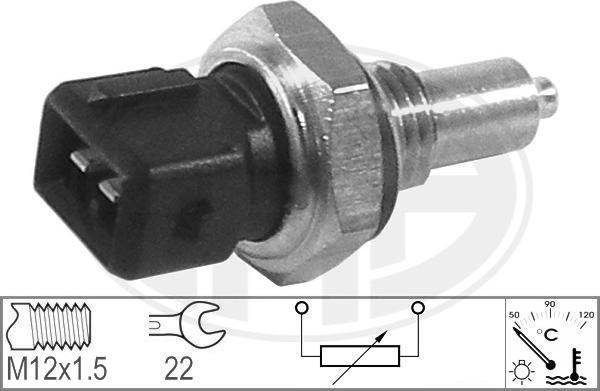 ERA 330643 - Датчик, температура охлаждающей жидкости parts5.com