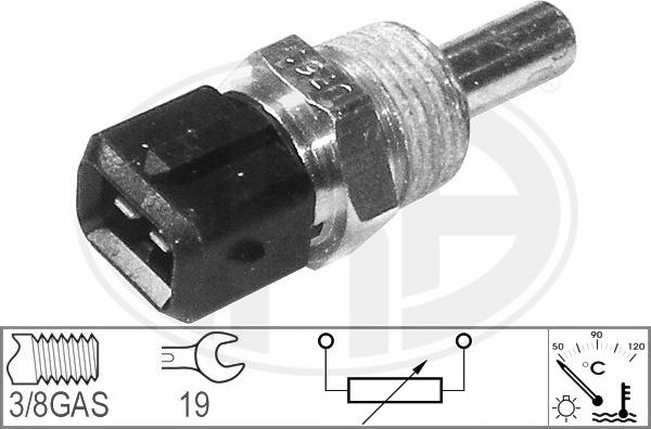 ERA 330642 - Датчик, температура охлаждающей жидкости parts5.com