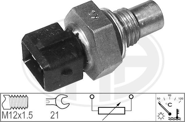 ERA 330651 - Sensor, temperatura del refrigerante parts5.com