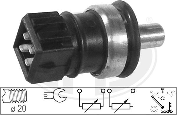 ERA 330636 - Датчик, температура охлаждающей жидкости parts5.com