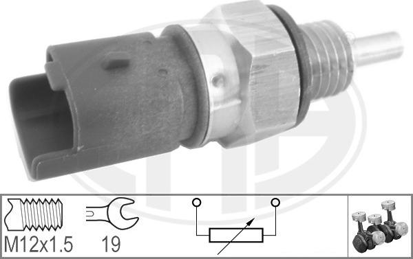 ERA 330624 - Датчик, температура охлаждающей жидкости parts5.com