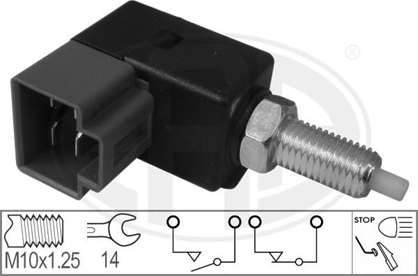 ERA 330043 - Выключатель фонаря сигнала торможения parts5.com