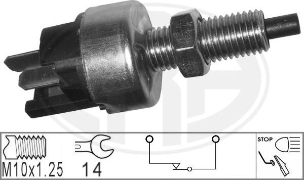 ERA 330039 - Выключатель фонаря сигнала торможения parts5.com