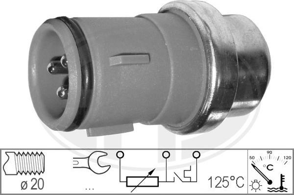 ERA 330150 - Датчик, температура охлаждающей жидкости parts5.com