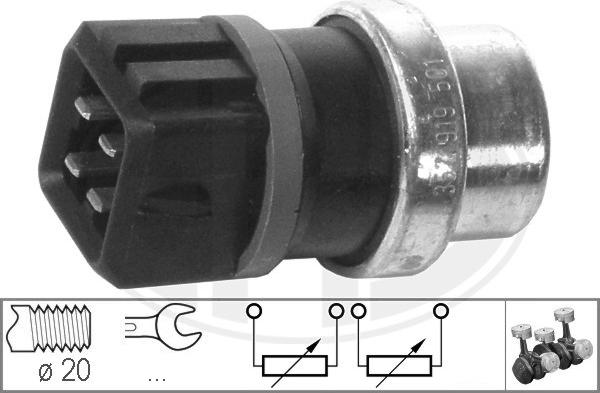 ERA 330128 - Датчик, температура охлаждающей жидкости parts5.com