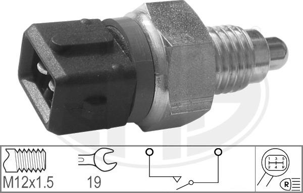 ERA 330256 - Датчик, переключатель, фара заднего хода parts5.com