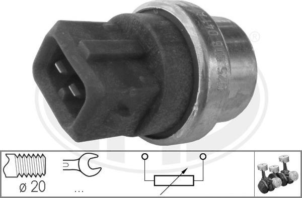 ERA 330286 - Датчик, температура охлаждающей жидкости parts5.com