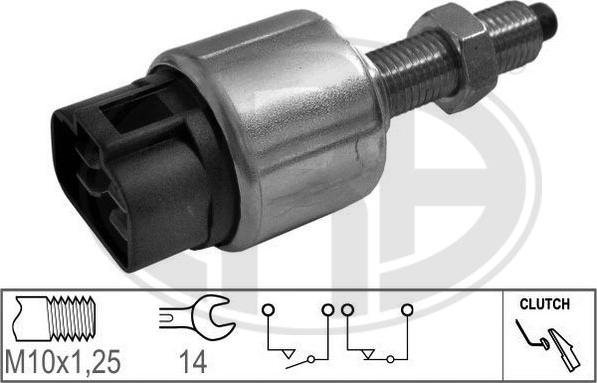 ERA 330701 - Выключатель фонаря сигнала торможения parts5.com