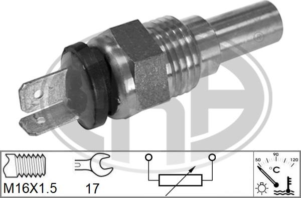 ERA 331057 - Датчик, температура охлаждающей жидкости parts5.com