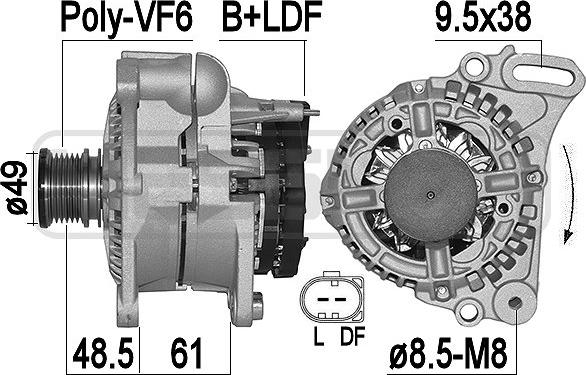 ERA 209502A - Генератор parts5.com