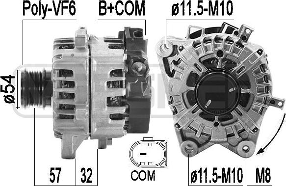 ERA 209584 - Генератор parts5.com