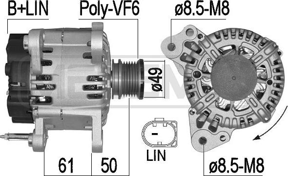 ERA 209536A - Генератор parts5.com