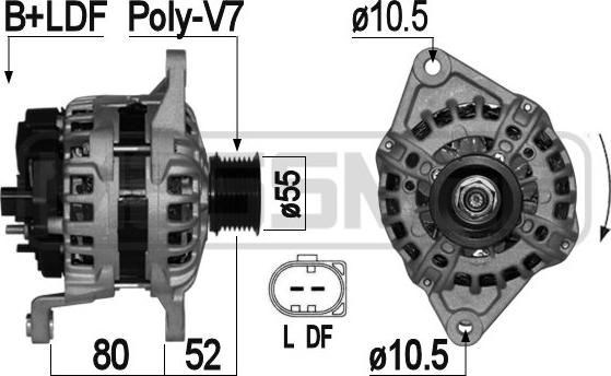 ERA 209057A - Alternador parts5.com