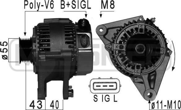 ERA 209003A - Генератор parts5.com