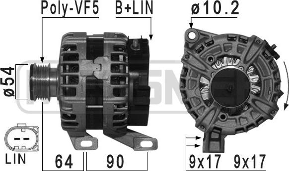 ERA 209032A - Генератор parts5.com