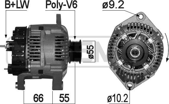 ERA 209139 - Генератор parts5.com