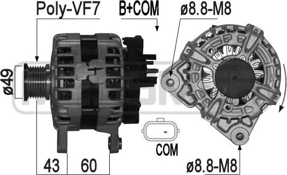 ERA 209292 - Генератор parts5.com